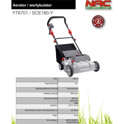 AERATOR WERTYKULATOR NAC YT6701 / SCE180-Y